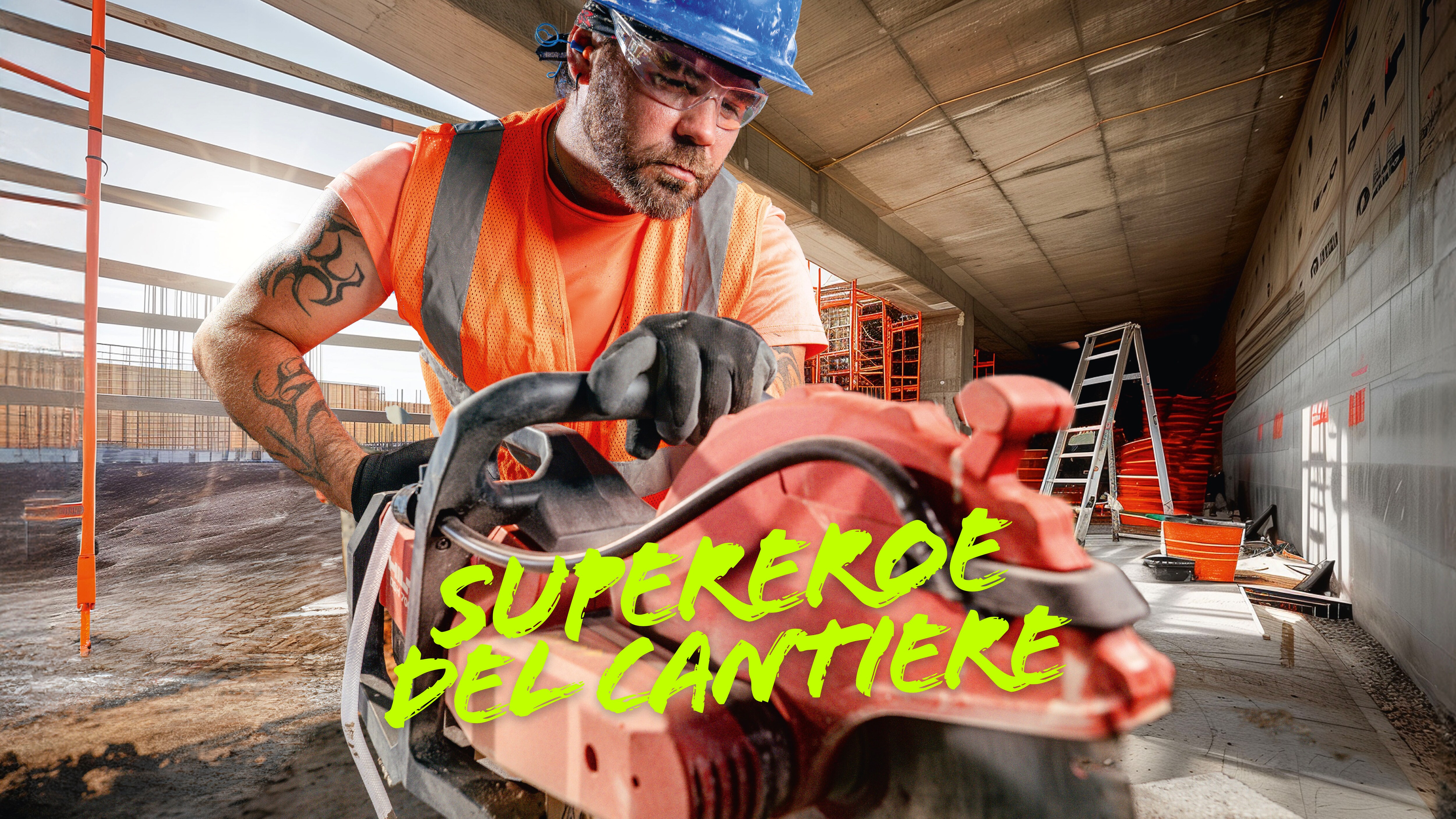 SuperEroe del cantiere