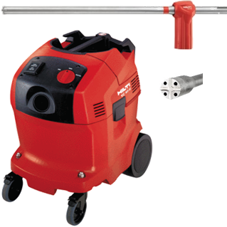 TE-CD/TE-YD空心钻头配VC40-U干湿两用吸尘器