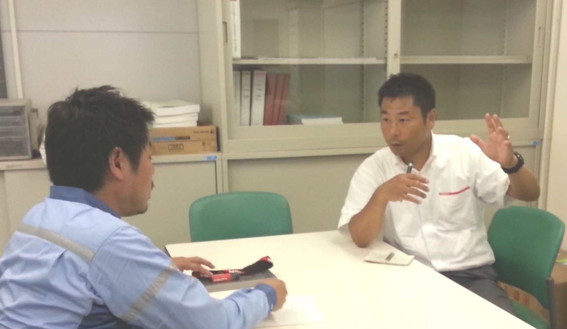 ゴミ処理場の防臭区画