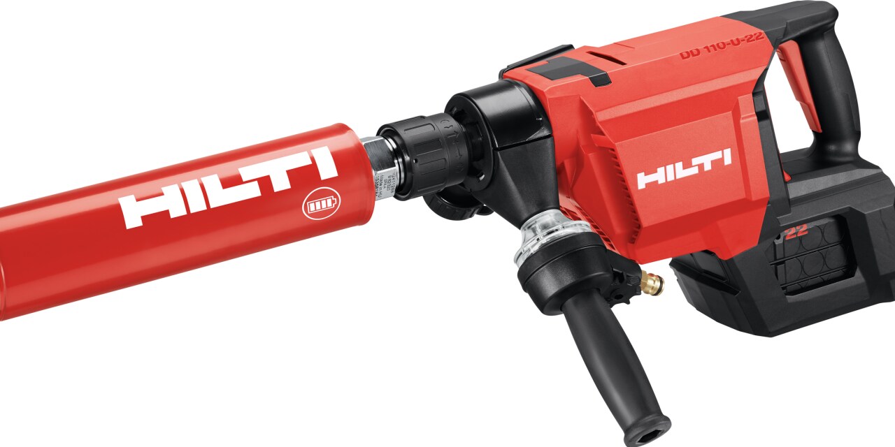  2025年3月発売　DD 110-U-22コードレスコアドリル