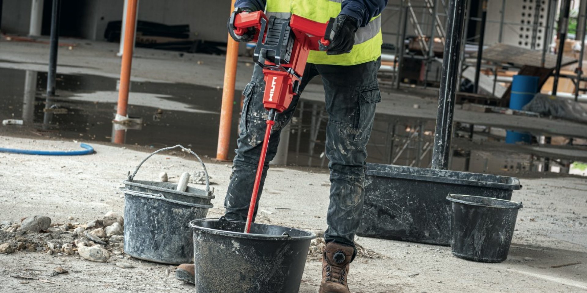 攪拌毫不費力，漿式攪拌機 NMX 6-22