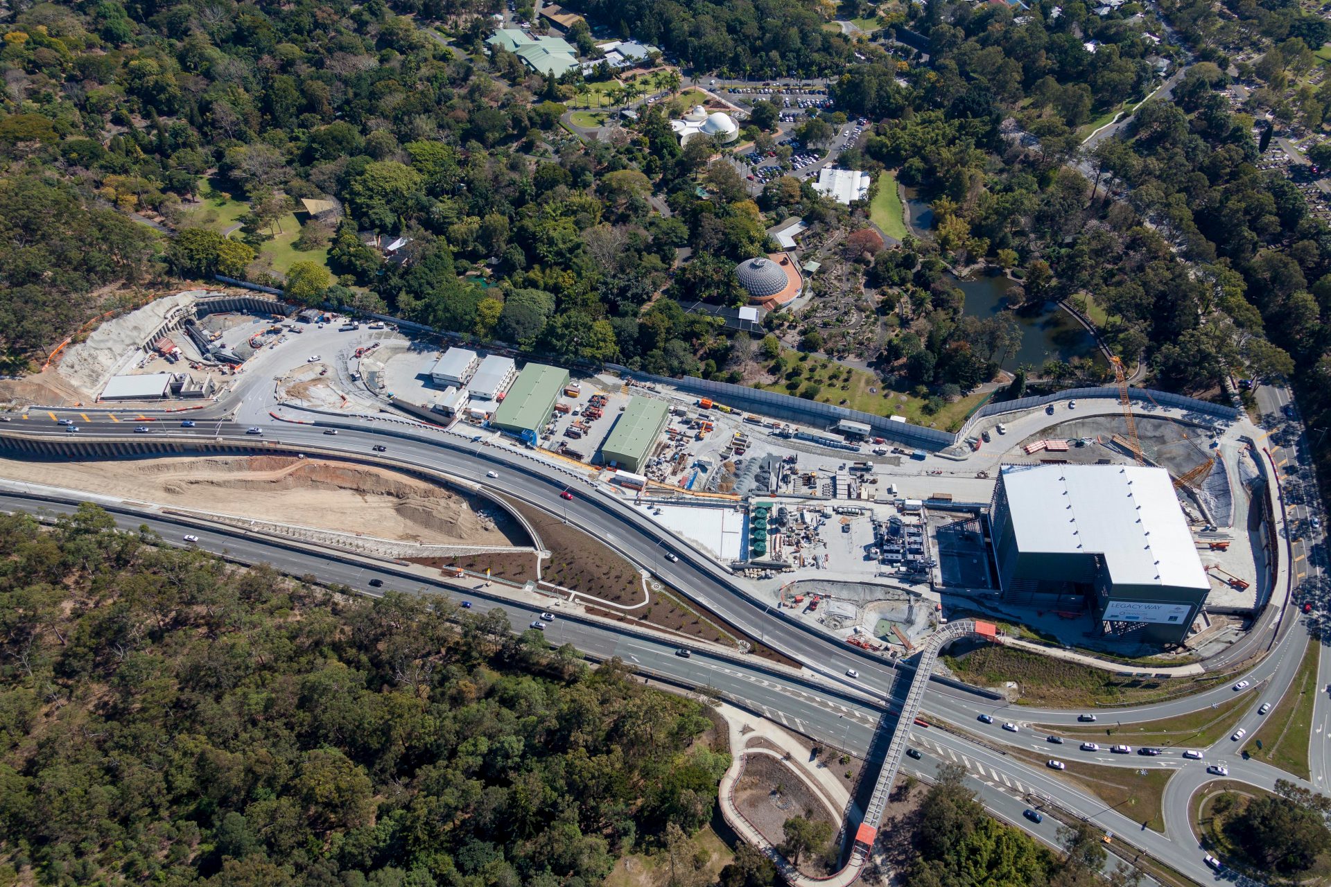 Thanks to the right anchors, the Legacy Way Tunnel was a success.