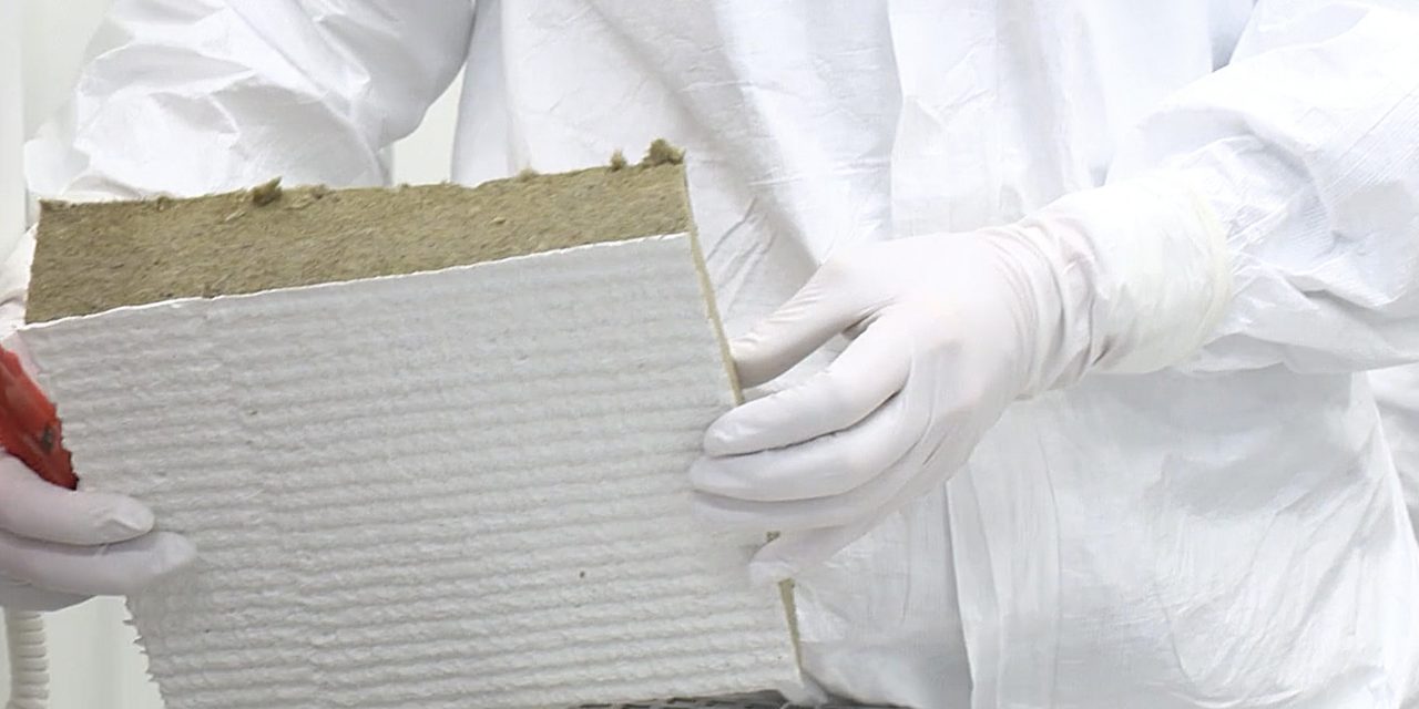 Commonly used traditional firestopping methods, like coated boards, are often composed of fibers of metallic ore and igneous rock.