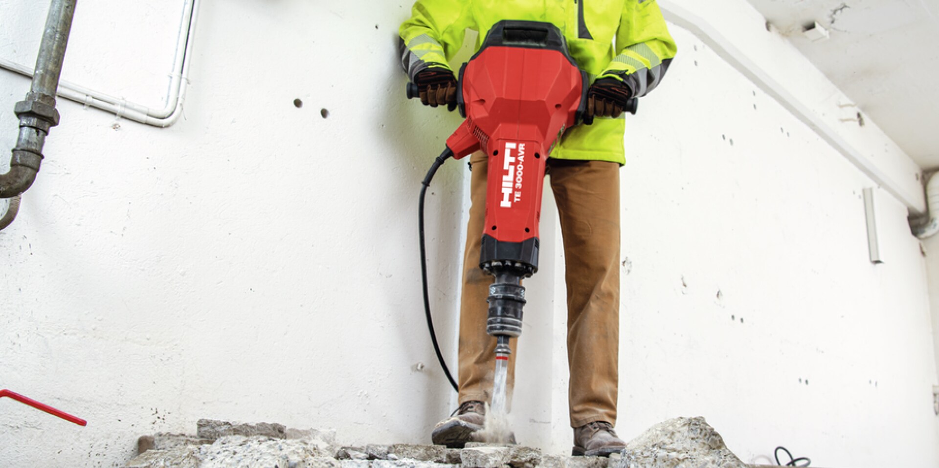 TE 3000-AVR HEAVY-DUTY ELECTRIC JACKHAMMER