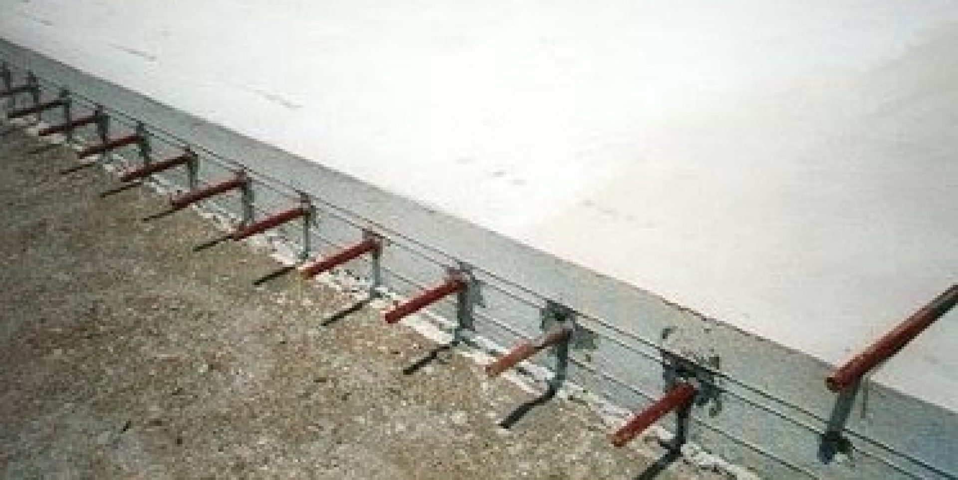rebar in concrete slab