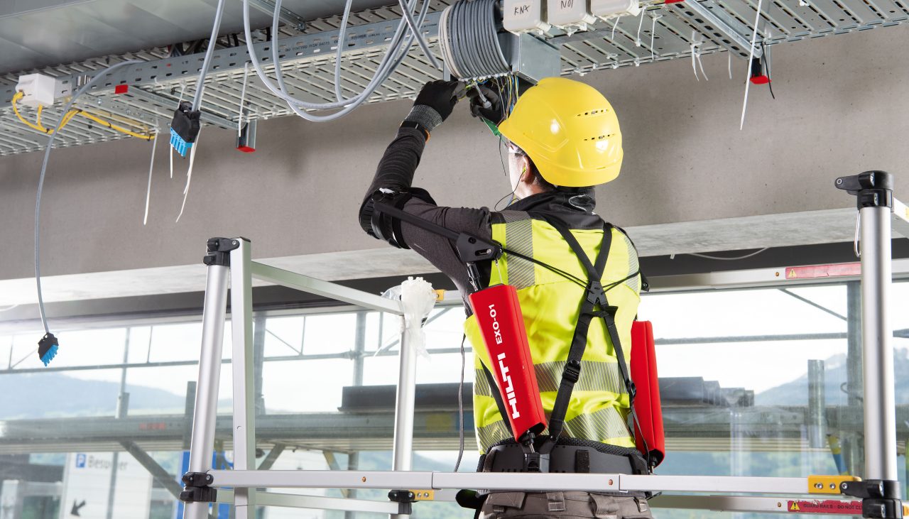 Hilti Unveils Wearable Exoskeleton Hilti New Zealand
