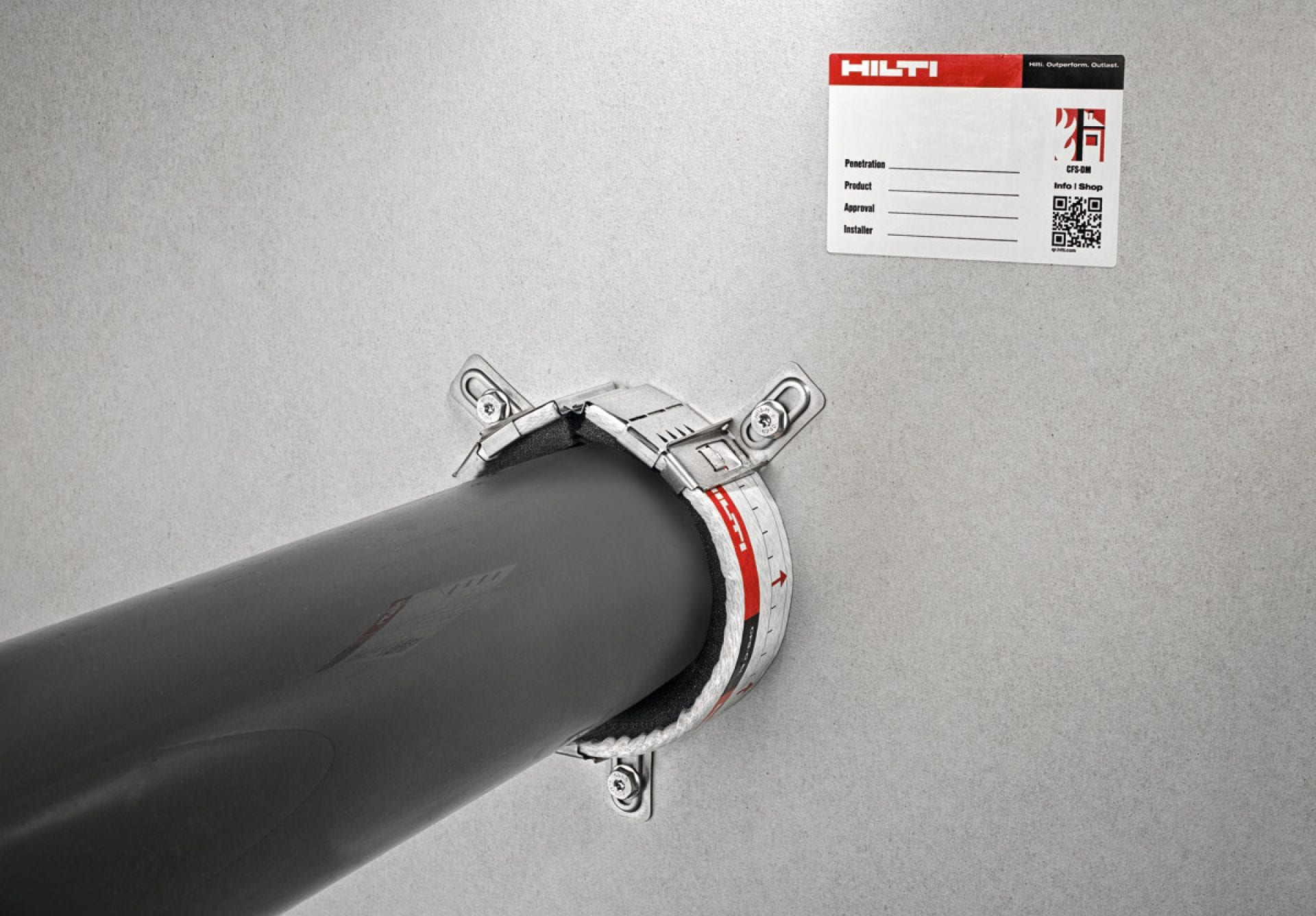 Firestop endless collar