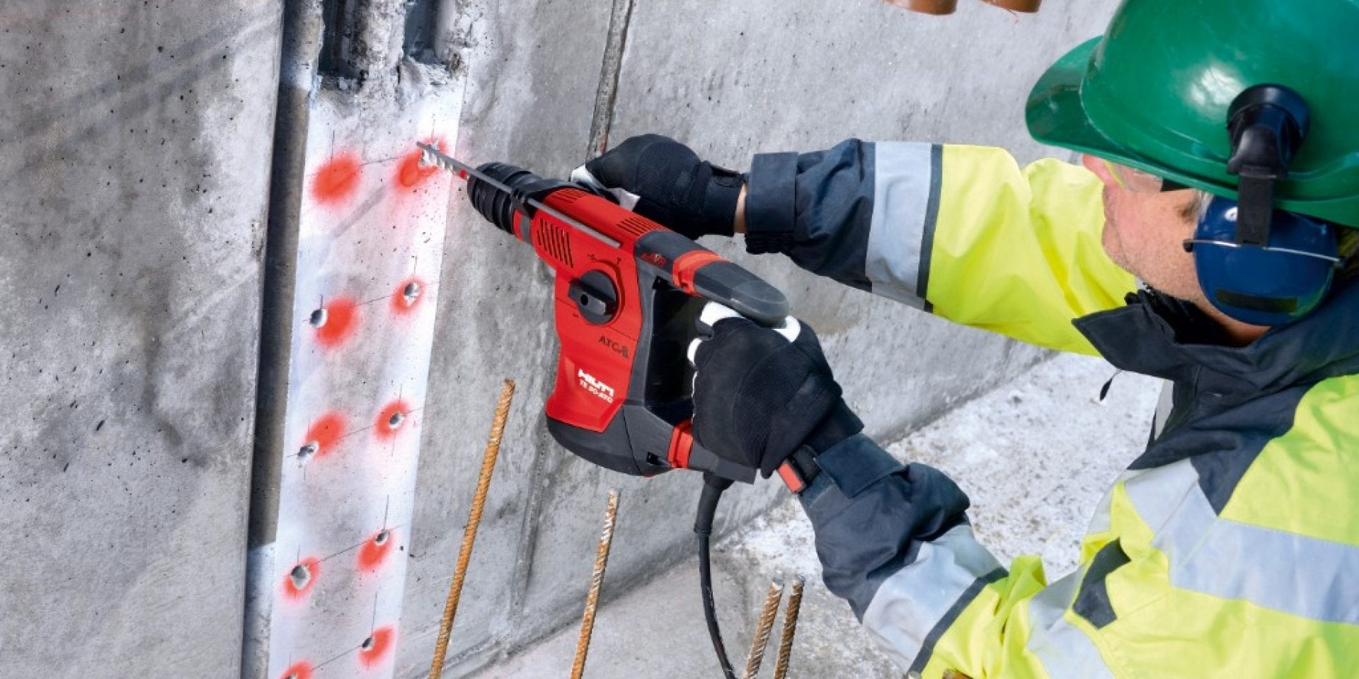 Hilti Rebar installation