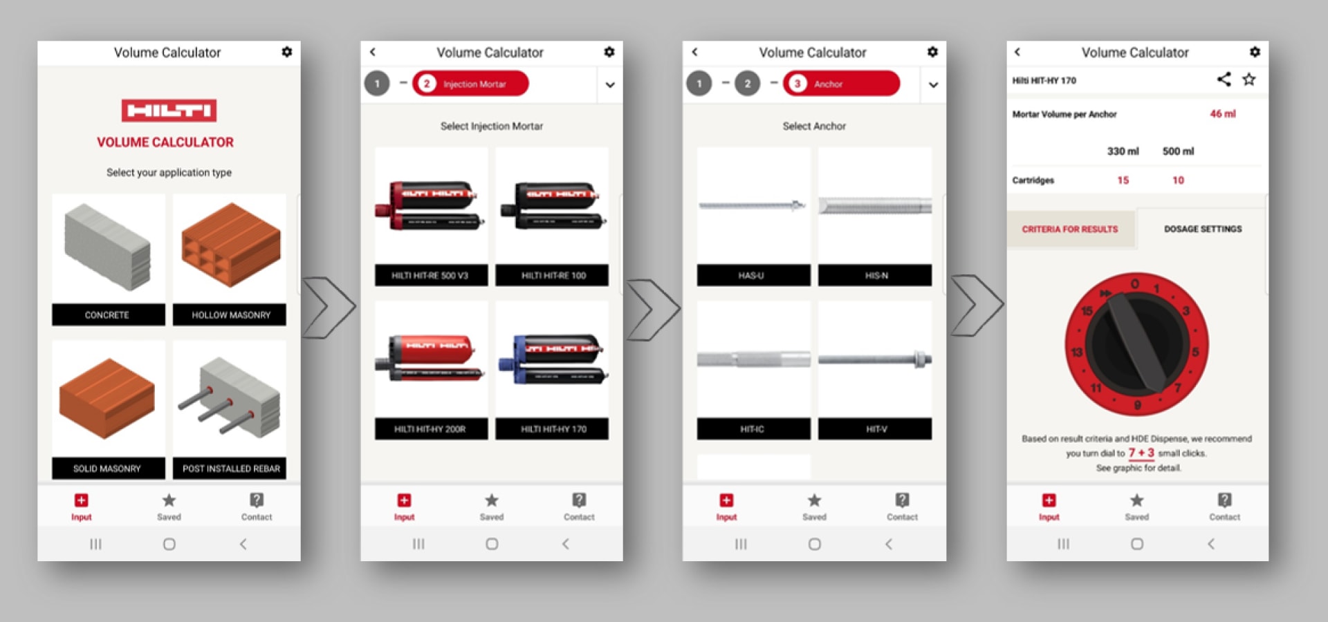 Anchor Volume calculator