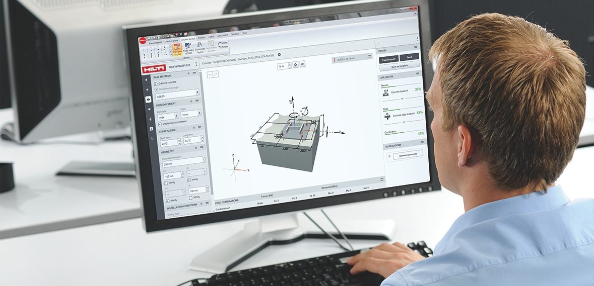 PROFIS Anchor; PS 1000; PS 250 PS 250 Ferroscan; PS 1000 X-Scan; PROFIS Anchors; PROFIS Detection; Planer; Designer; Consultant; Office; Structural analysis;