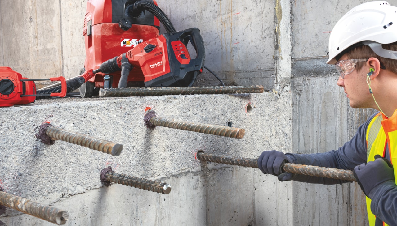 Hilti rebar drill bit hot sale