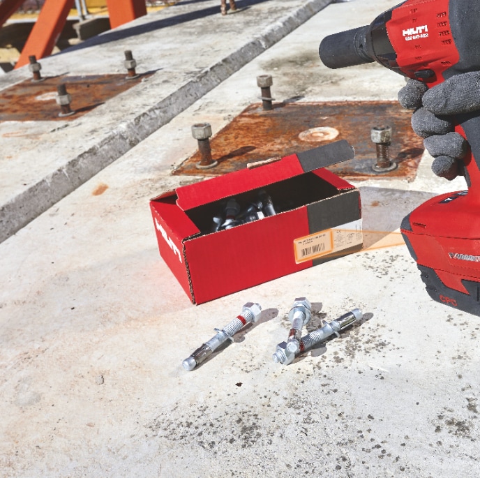Hilti Wedge anchors