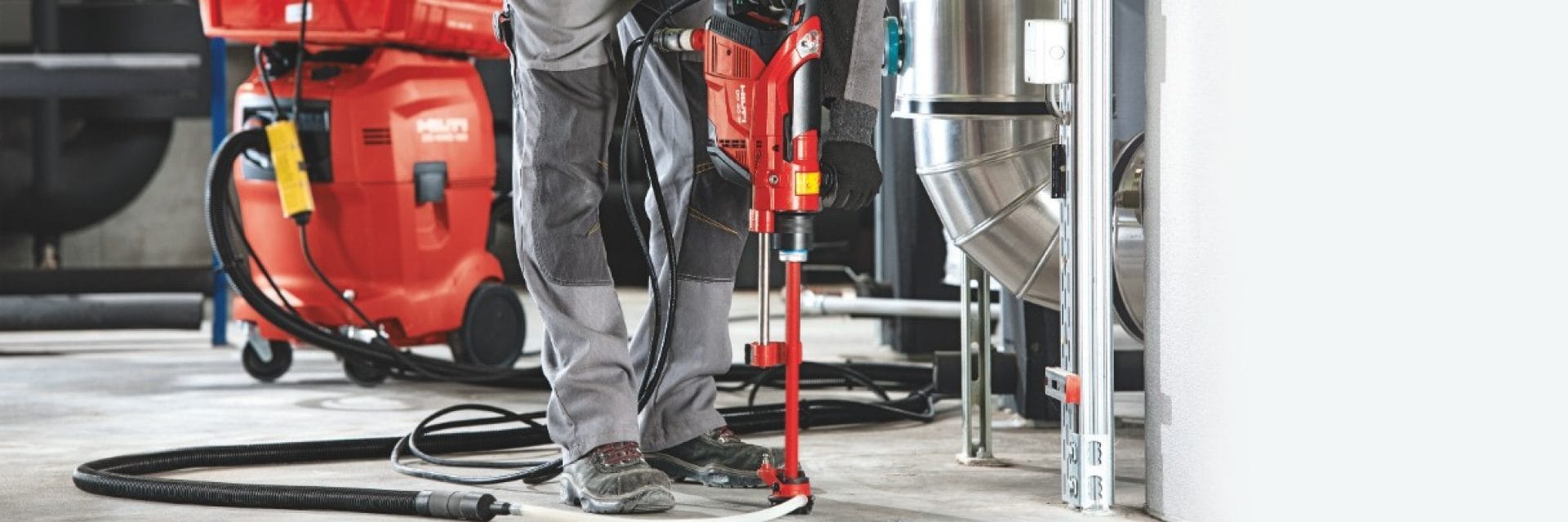 Hilti DD 30-W diamond drill for anchor and rebar applications