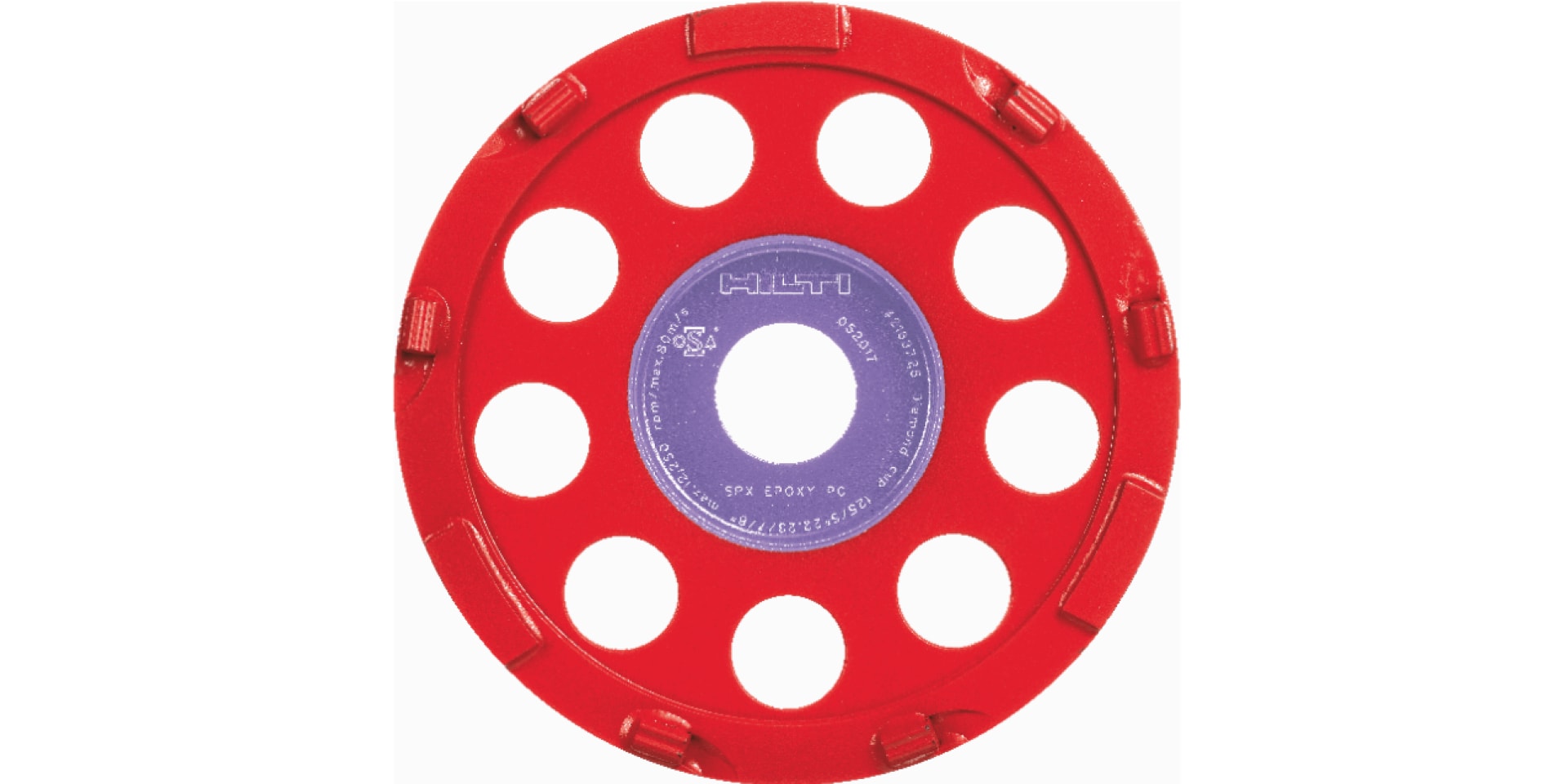 Ultimate diamond cup wheel for removing all types of thick coatings including polyurethane, epoxy and plastics