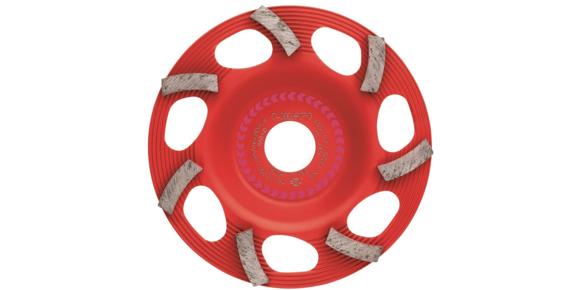 Ultimate diamond cup wheel for the DG 150, for removing all types of thin coatings such as paint, adhesive and epoxy