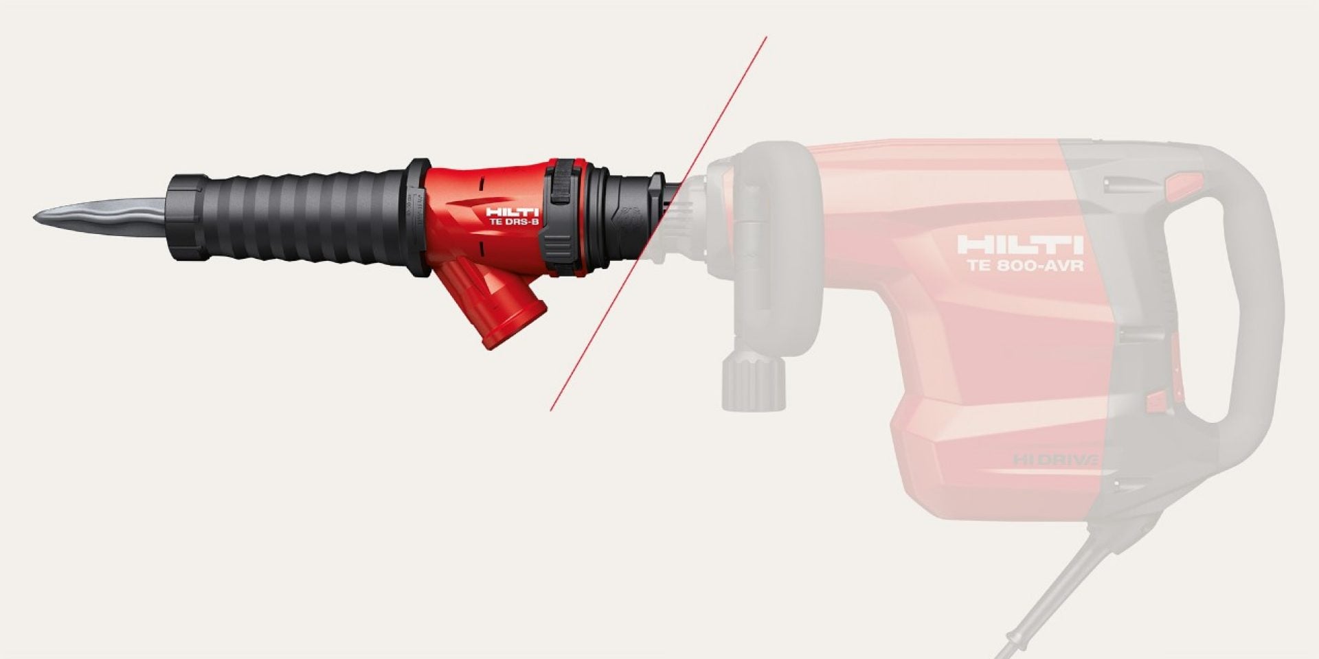 Hilti virtually dust-free demolishing solutions