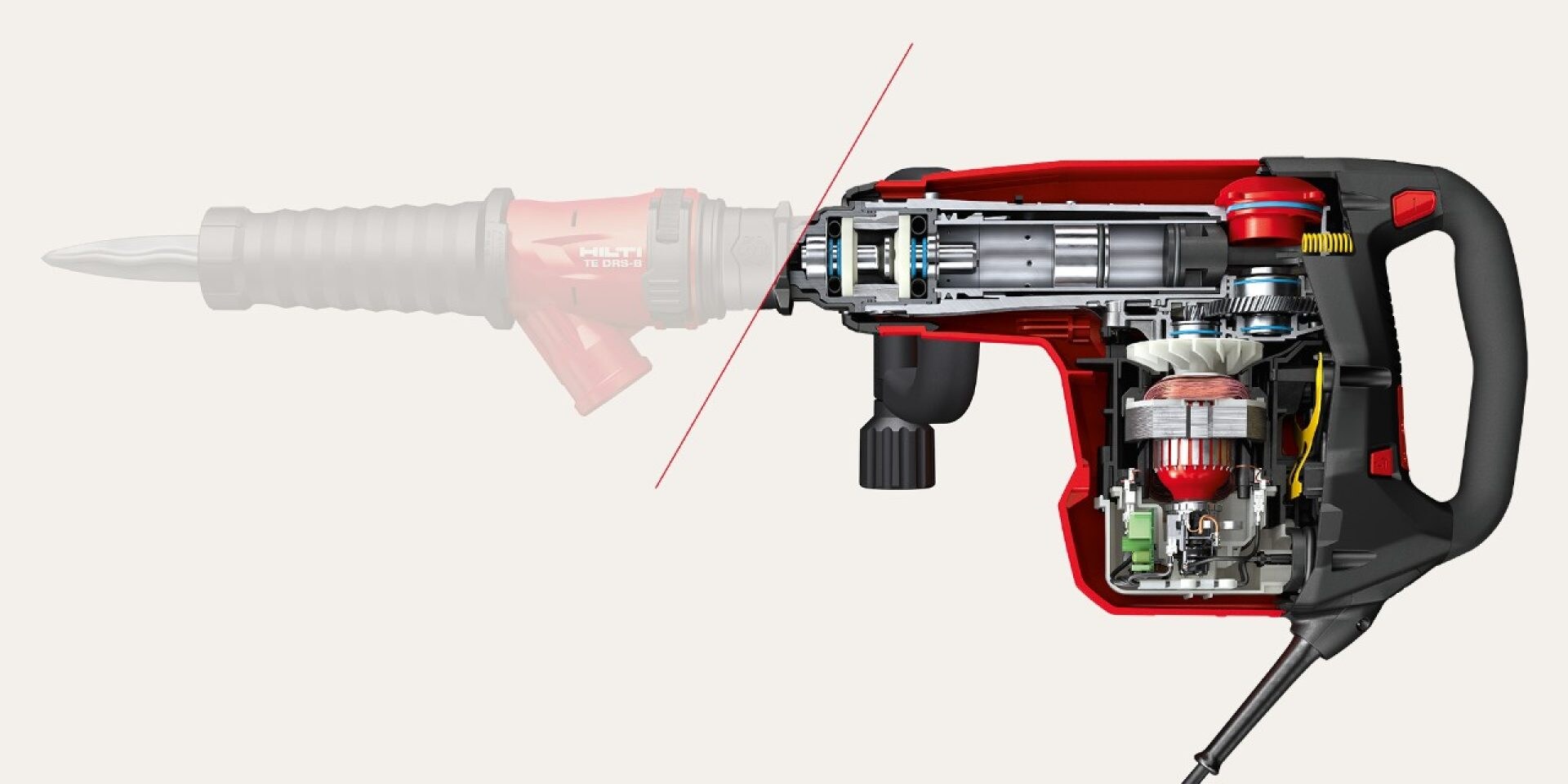 Hilti active vibration reduction (AVR) technology 