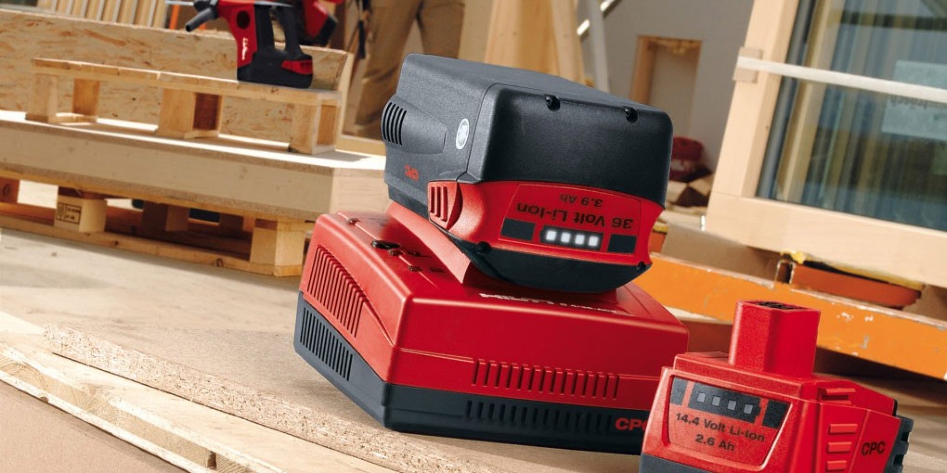 Hilti charger and batteries