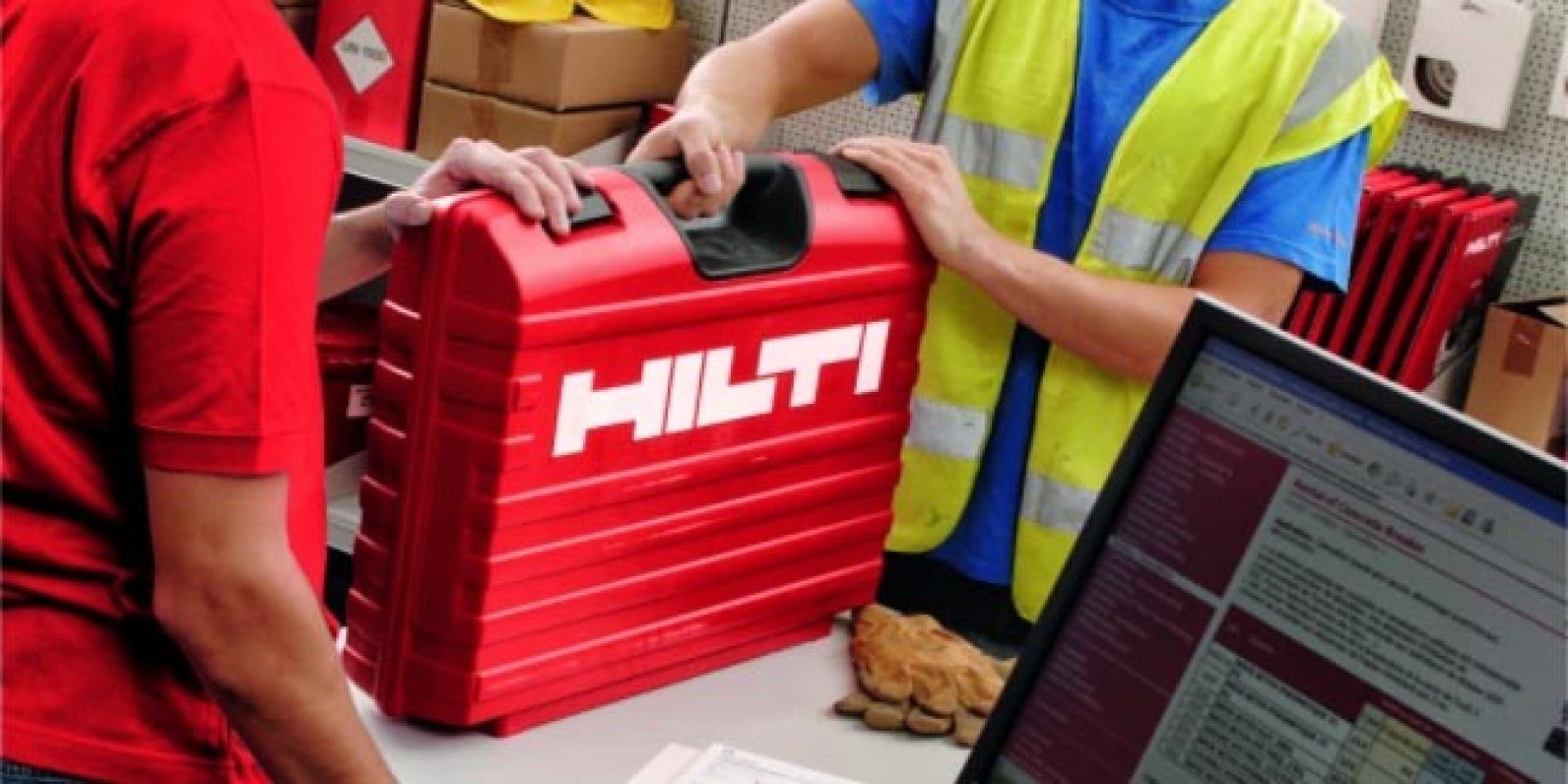 Hilti click and collect service