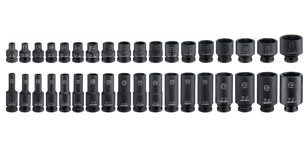 various impact sockets