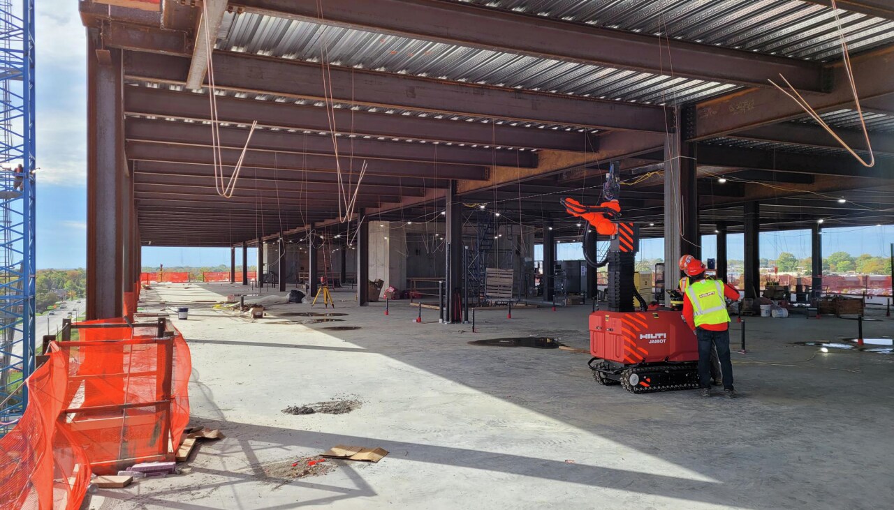 Hilti Jaibot Semi-Autonomous Drilling Robot