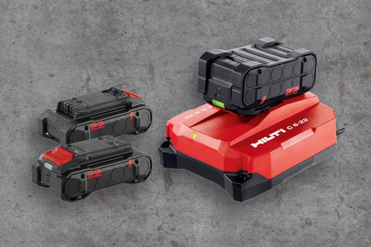 Hilti Nuron battery bundle