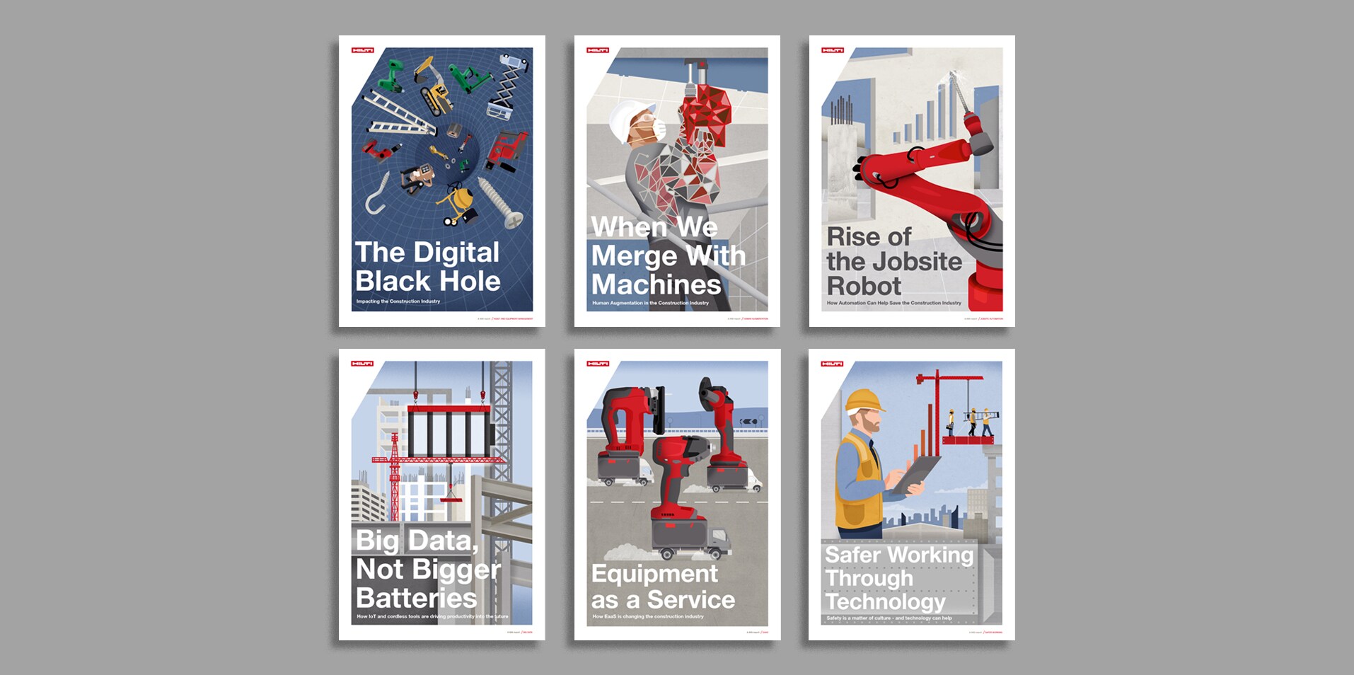   Couverture des 6 articles