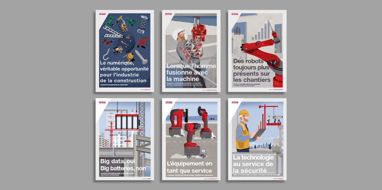   Couverture des 6 articles