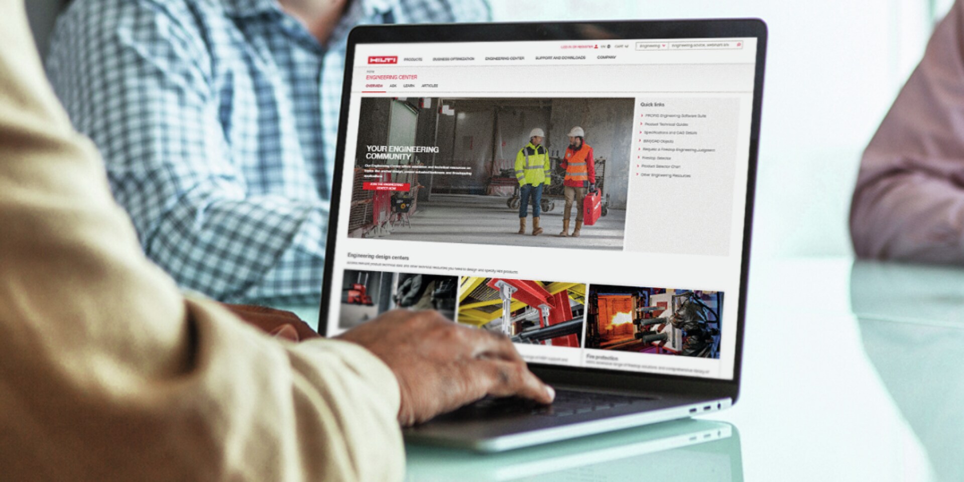 Communauté d'ingénieurs en ligne de Hilti
