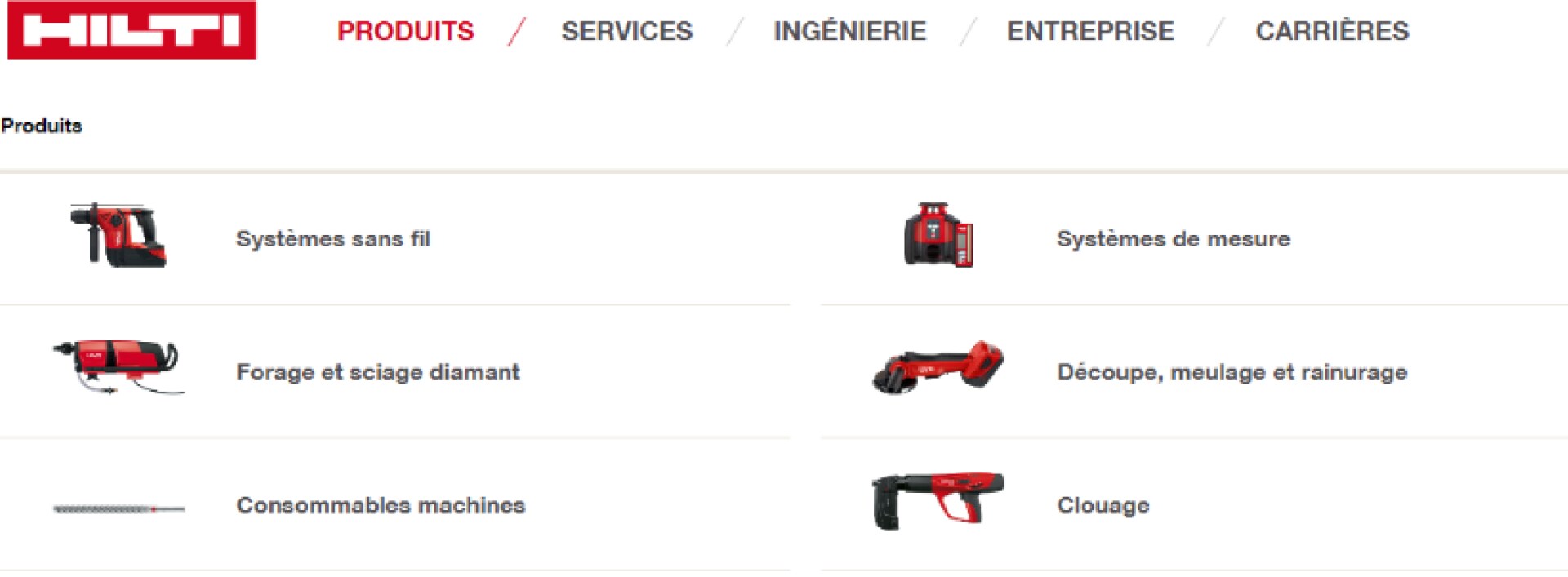 Hilti click & collect