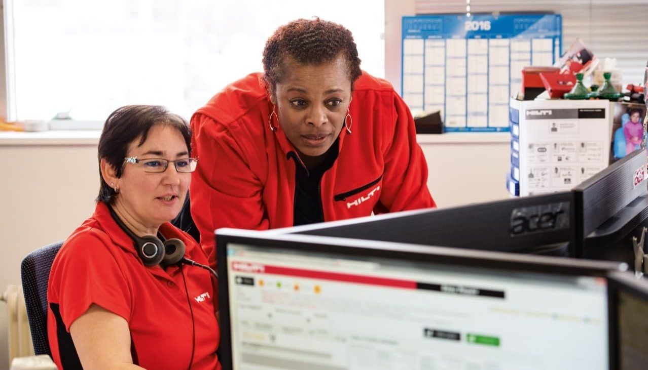 Deux conseillères client Hilti