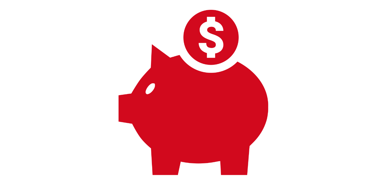 Icône d'économie d'argent