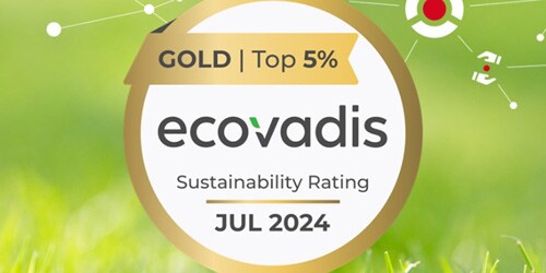 Médaille d'or Ecovadis 2023 décernée à Hilti