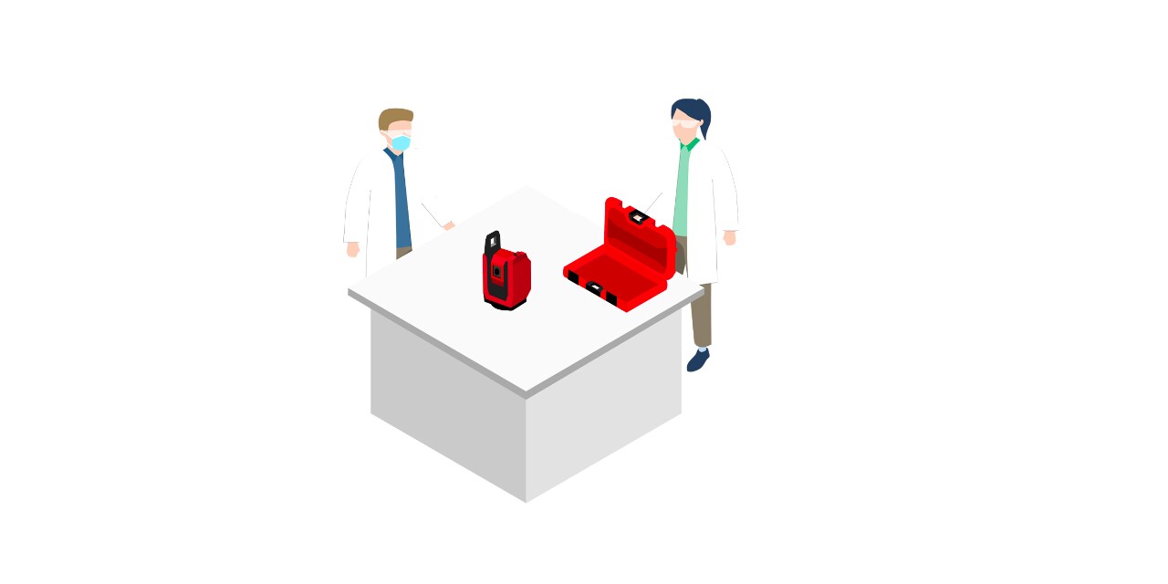 Machine reparatie illustratie