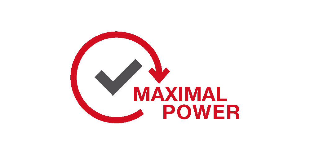 symbool voor maximaal vermogen