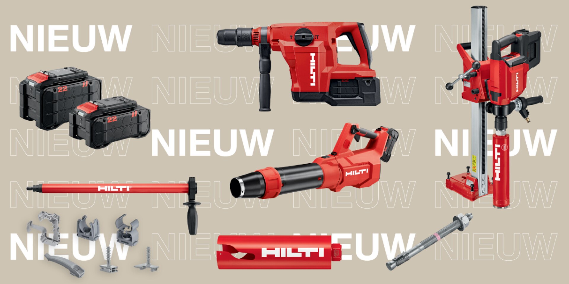 Hilti nieuwe producten