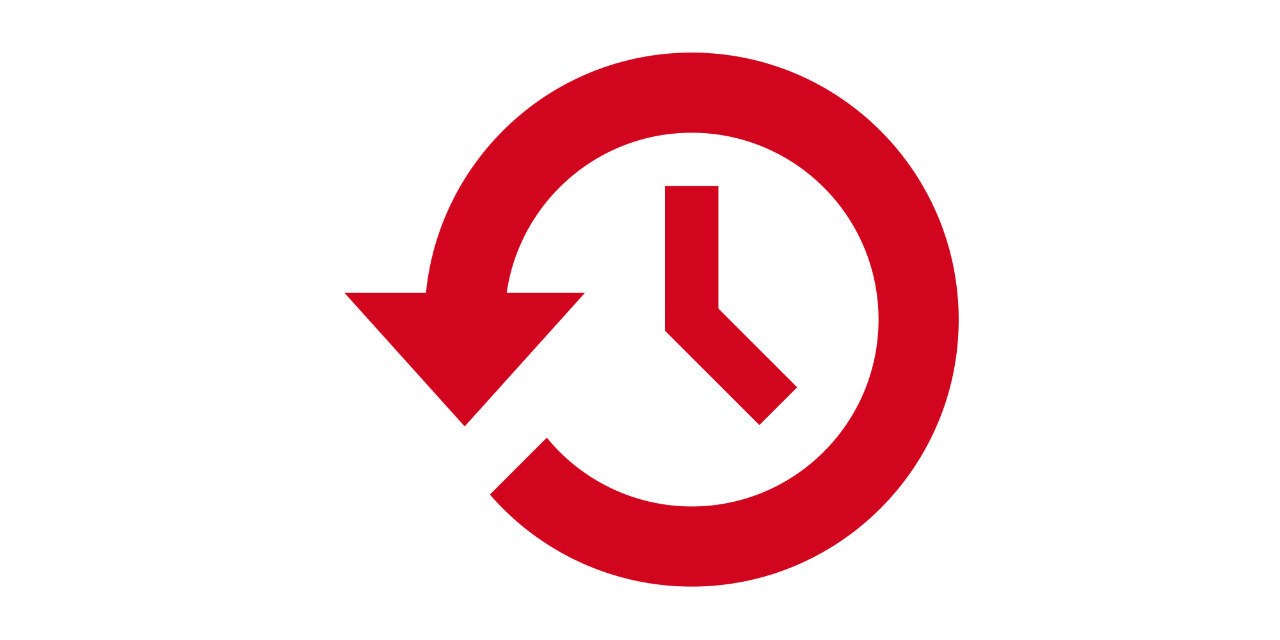 Pictogram van geschiedenis