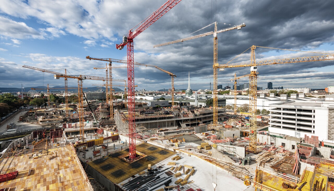 chantier de construction