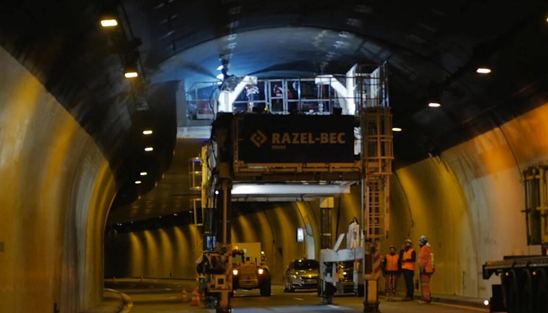 Pose de gaines de désenfumage, 6000 chevilles mécaniques HDA Hilti utilisées