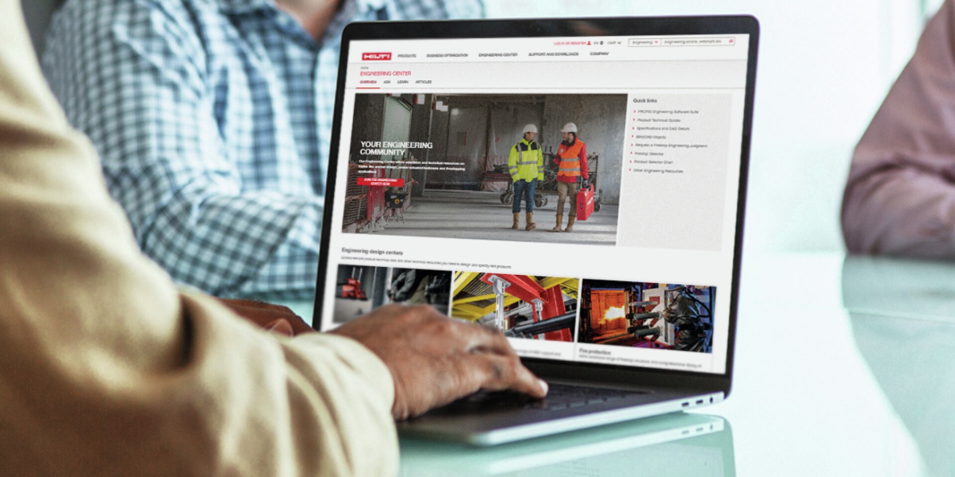 Communauté d'ingénieurs en ligne de Hilti