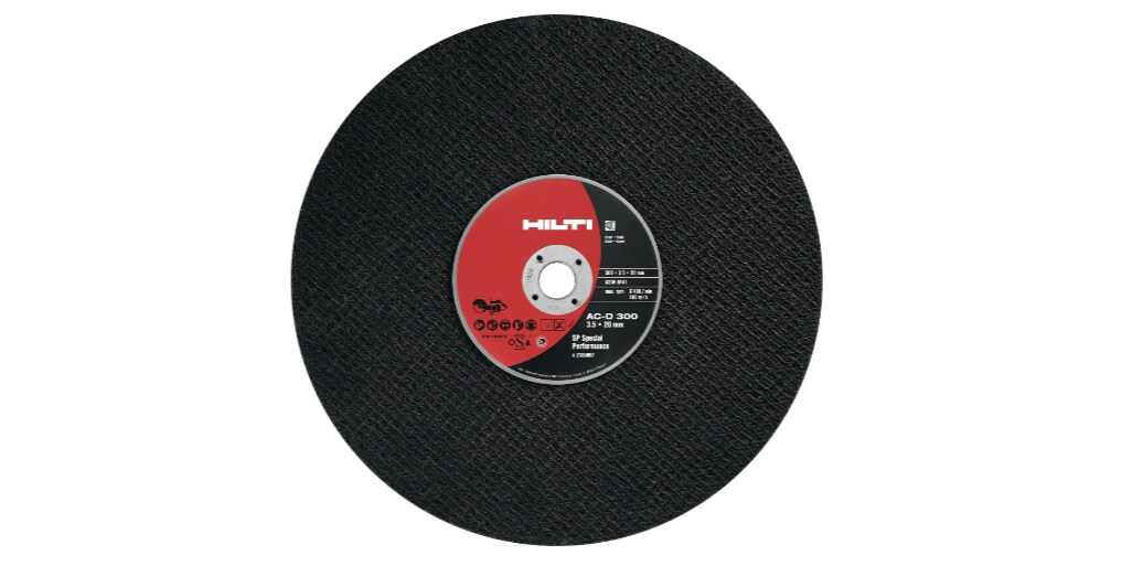 Disque à tronçonner l'acier AC-D GS