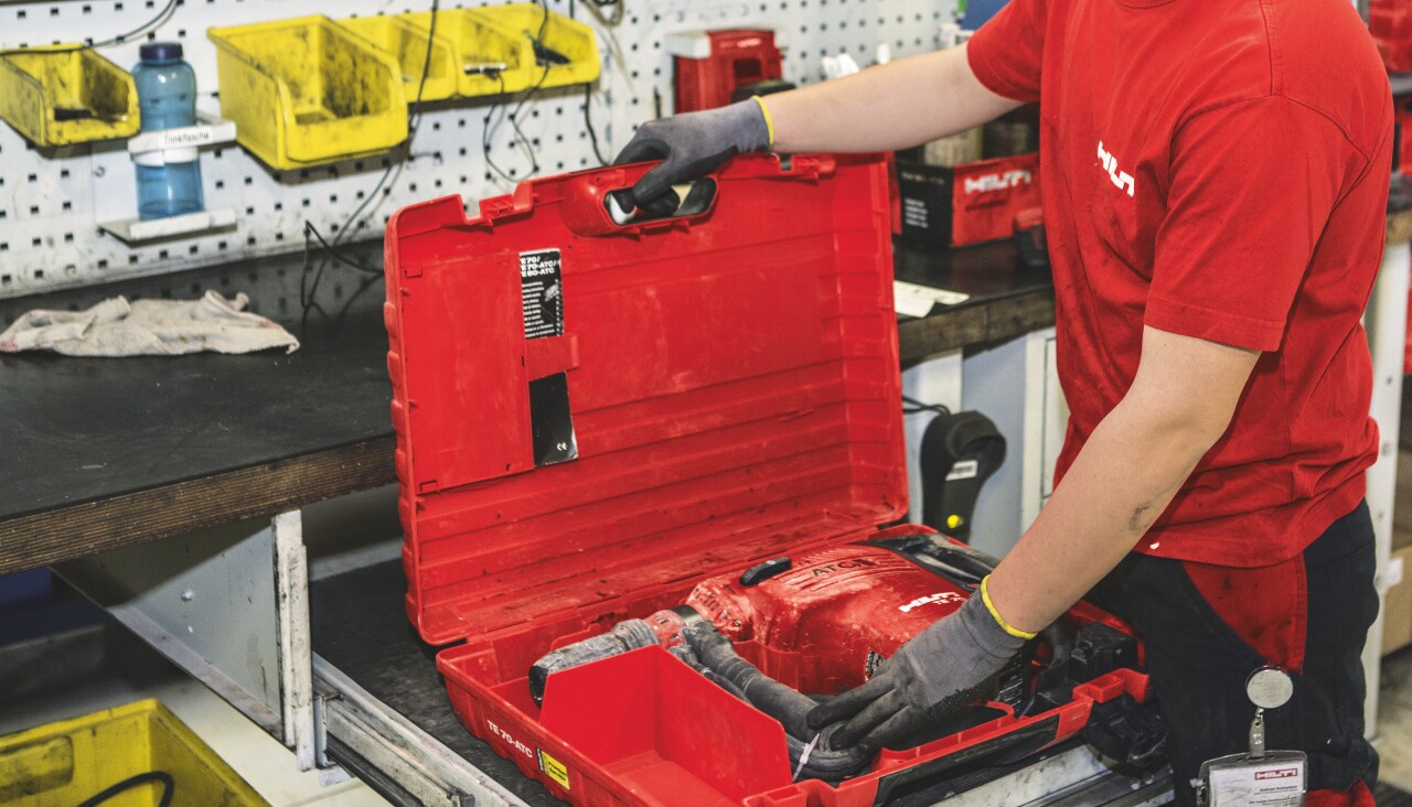 Instructions d'emballage pour les réparations