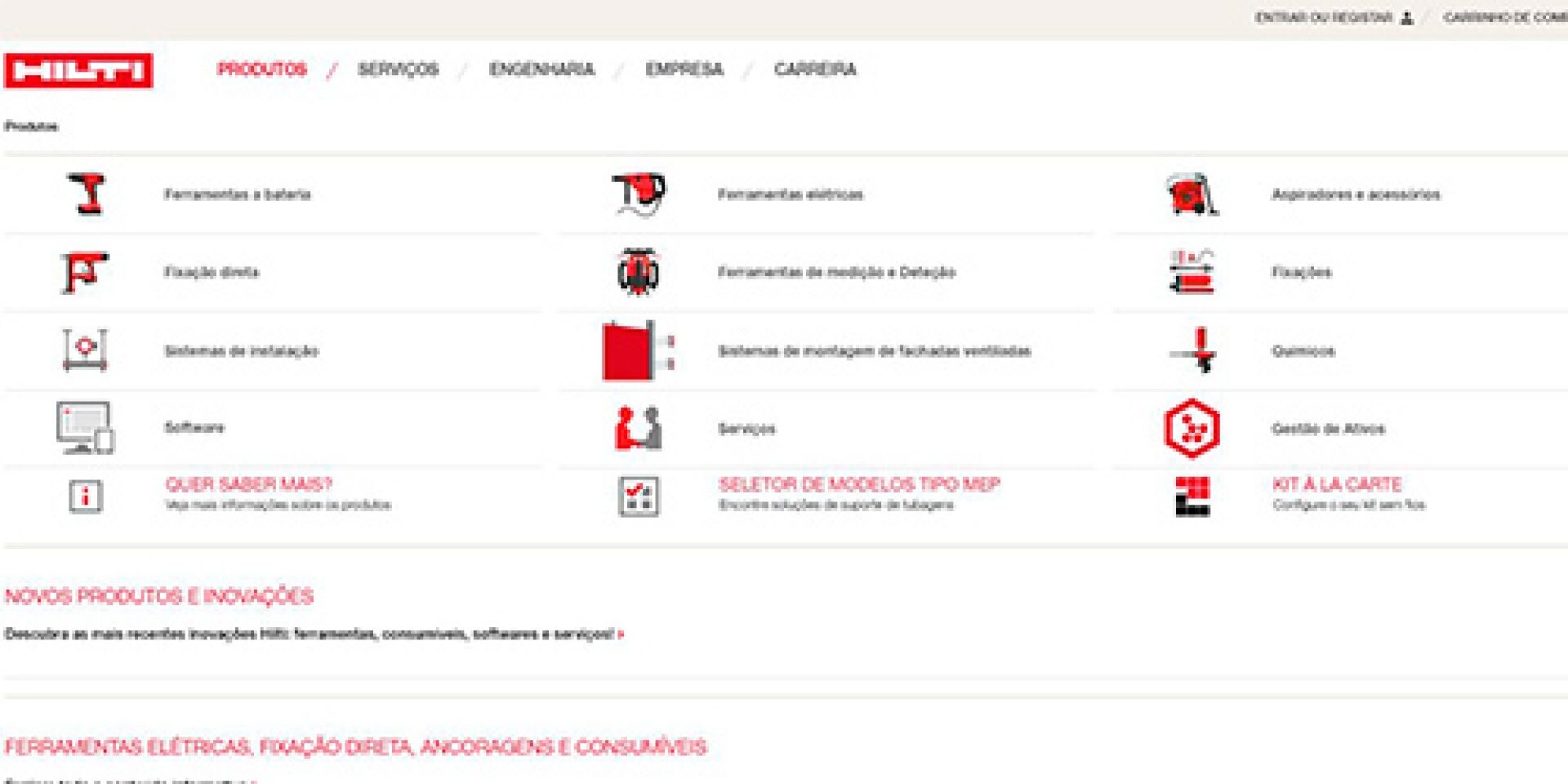 Hilti click and collect