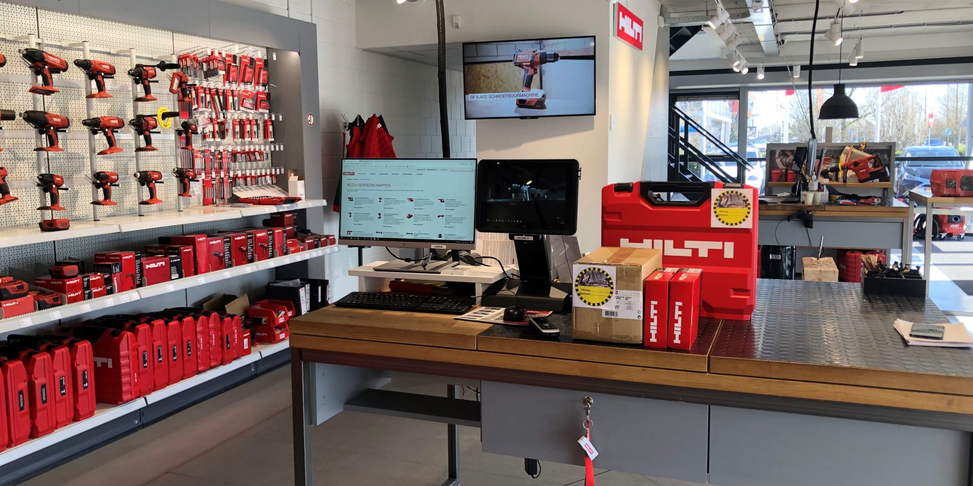 Hilti click and collect