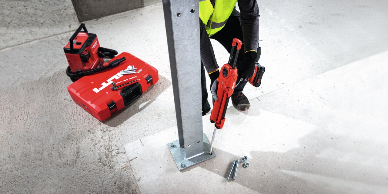 Hilti SafeSet, Nuron Akku-Auspressgerät HDE 500-22