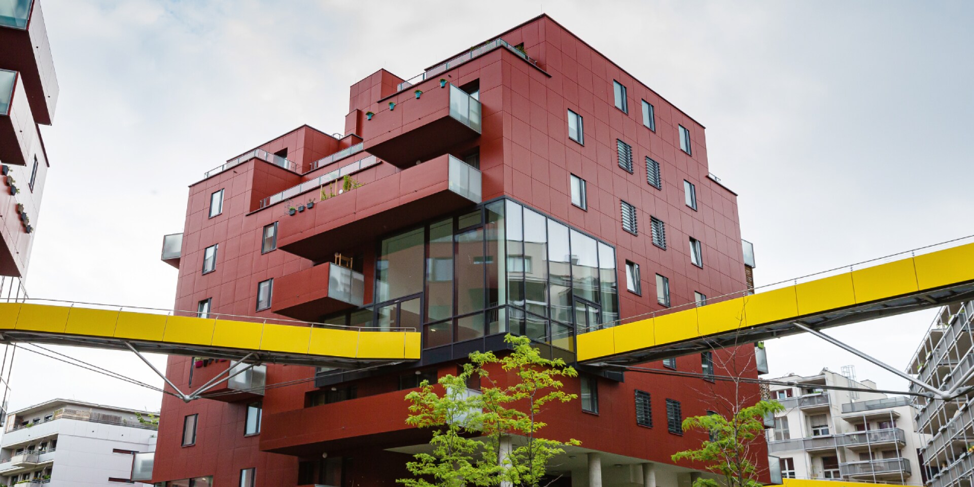 Kompleks mieszkaniowy Sonnwendviertel w Austrii