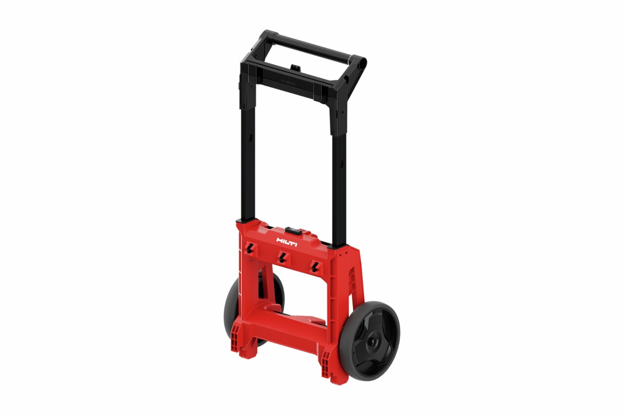 3D still life picture of the ProKit trolley. This item is part of the ProKit Modular Storage System. 