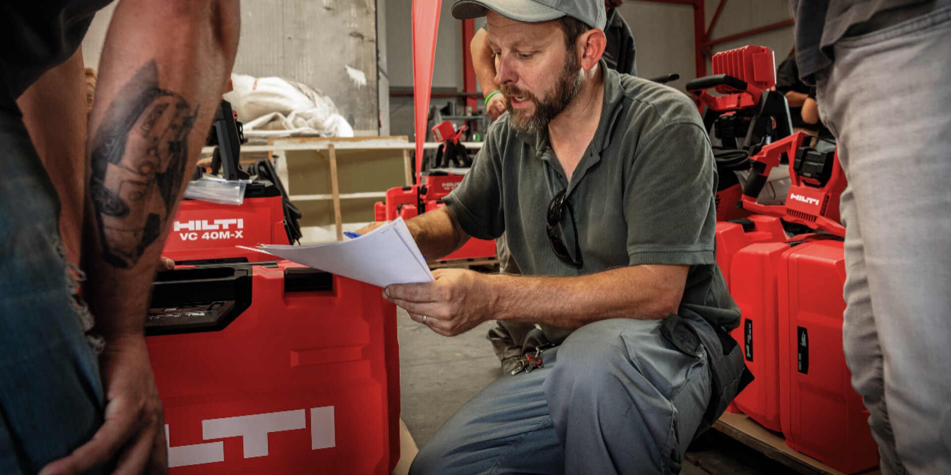 Управление на машинния парк на Hilti