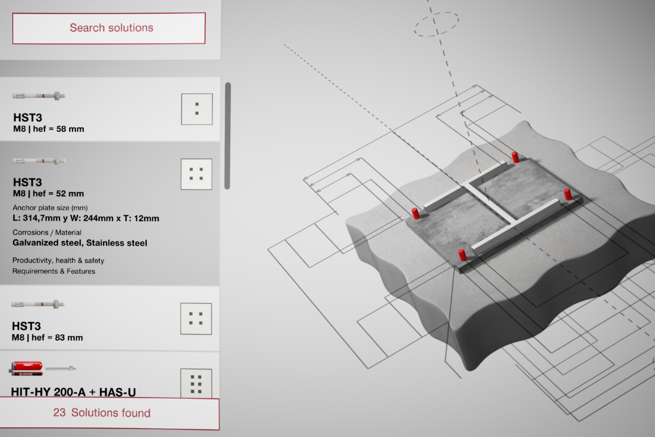 Μια ολοκληρωμένη λύση για τον σχεδιασμό συνδέσεων και στερεώσεων.