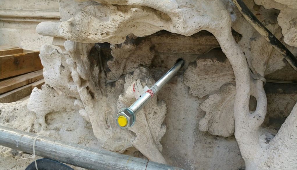 Hilti jobsite reference trevi fountain Rome Italy